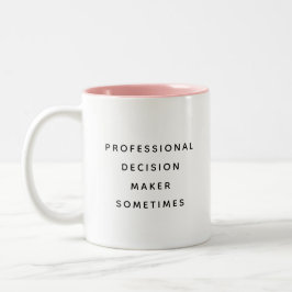 Funny Office Mug For Boss Coworker Manager Modern ツートーンマグカップ