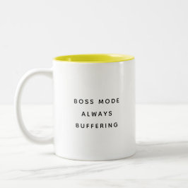 Funny Office Mug For Boss Coworker Manager Modern ツートーンマグカップ