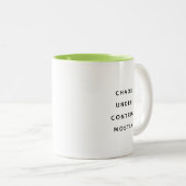 Funny Office Mug For Boss Coworker Manager Modern ツートーンマグカップ (正面右)