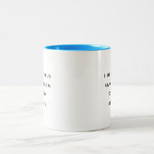 Funny Office Mug With Sarcastic Work Quotes Gifts ツートーンマグカップ (中央)