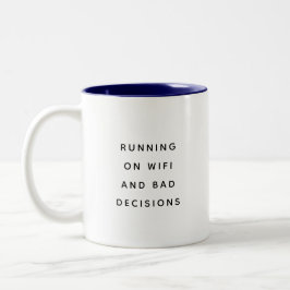 Funny Office Mug With Sarcastic Work Quotes Gifts  ツートーンマグカップ