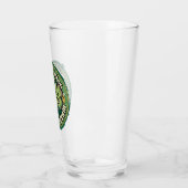 Funny Official Irish Drinking Team St Paddy Glass タンブラーグラス (左)