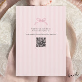 Funny Oh Mmama Llama Cute Pink Baby Girl Shower 招待状