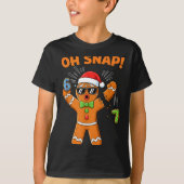 Funny Oh Snap 67 Six Seven Meme Gingerbread Men Wo Tシャツ (正面)