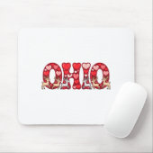Funny Ohio Deer Midwestern Party O-h-i-o In Valent マウスパッド (マウス)
