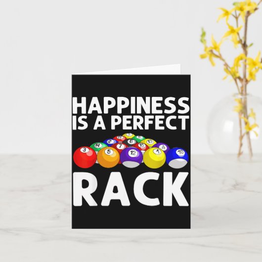 Funny Ol Design For Men Women Billiards Lover Ol P カード (黄色い花)