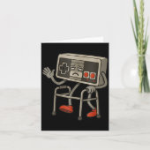 Funny Old Gamer Gaming Retro 80s 90s Retro Video G カード (正面)