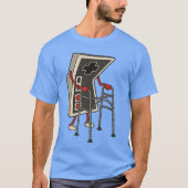 Funny Old Gamer Gaming Retro 80s 90s Video Game Ol Tシャツ (正面)