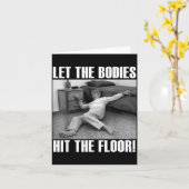 Funny Old Lady Sarcastic Quote, Hilarious Meme  カード (黄色い花)