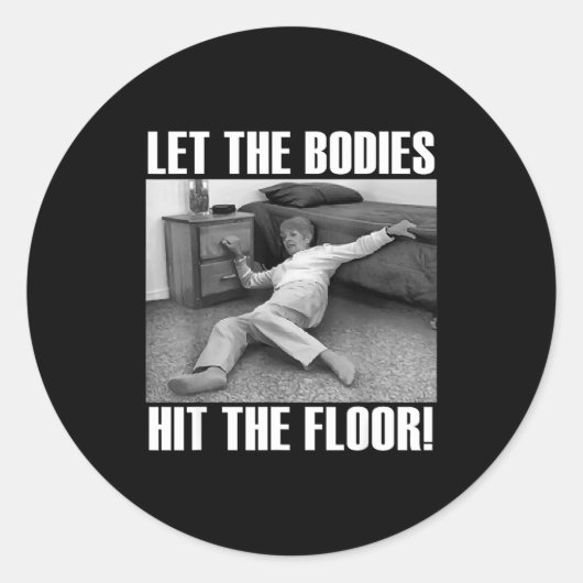 Funny Old Lady Sarcastic Quote, Hilarious Meme  ラウンドシール (正面)