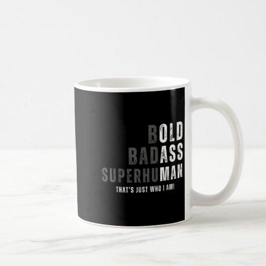 Funny Old Man Gag Fathers Day Birthday  コーヒーマグカップ (右)