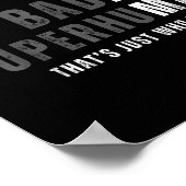 Funny Old Man Gag Fathers Day Birthday  ポスター (角)