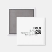 Funny Old Man Saying Gag Dad Grandpa Husband Fathe マグネット (正面/裏面)