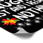 Funny On The List Of Naughty And I Regret Nothing ポスター (角)