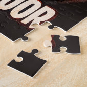 Funny "Open The Door" Cats in Hoodies  ジグソーパズル (側面)