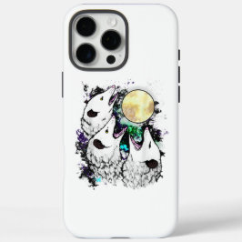 Funny Opossum Moon Cute Screaming Possum iPhone 16 Pro Maxケース