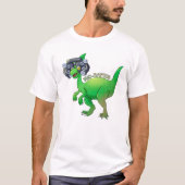 Funny Optometry Dinosaur Phoropter Pho-Raptor Opti Tシャツ (正面)