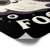 Funny Optometry Hocus Focus Soky Optometrist Hallo ポスター (角)