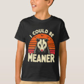 Funny Ossum I Could Be Meaner Retro Ssum Meme  Tシャツ (正面)