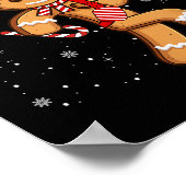 Funny Out Here Looking Like A Snack Gingerbread Ch ポスター (角)