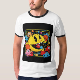 Funny Pac-Man T-Shirt – Retro Arcade Gaming Tee Tシャツ