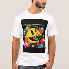 Funny Pac-Man T-Shirt – Retro Arcade Gaming Tee Tシャツ