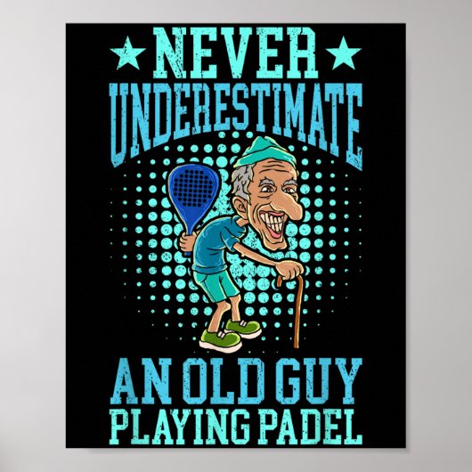 Funny Padel Quote Are You Already Play Padel  ポスター (正面)