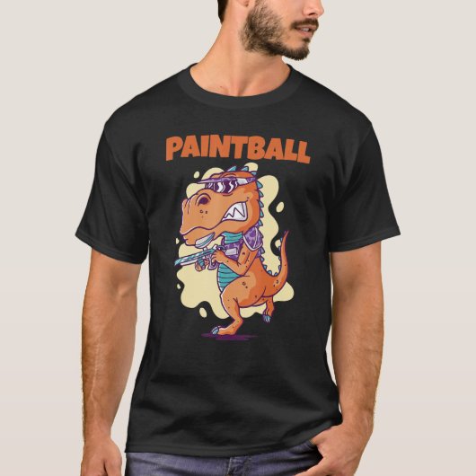 Funny Paintball_1 Tシャツ (正面)