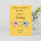 Funny panic bonding coworker custom シーズンカード (スタンド正面)