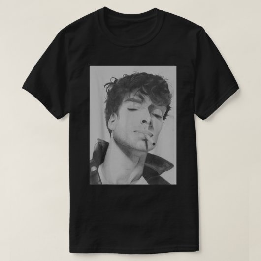 Funny Paolo Nutini Drawing Gift Tシャツ (デザイン正面)