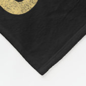 Funny Papa Art For Grandpa From Grandkids Father's フリースブランケット (角)