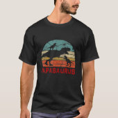 Funny Papasaurus T Rex Xmas Apparel For Men Tシャツ (正面)