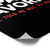 Funny Papaw's Favorite Granhild I'm Papaw's Favori ポスター (角)