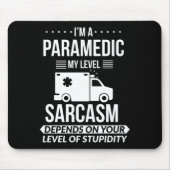 Funny Paramedic Emt Gift  マウスパッド (正面)