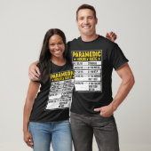 Funny Paramedic Gift Paramedic Sayings Hourly Rate Tシャツ (ユニセックス)