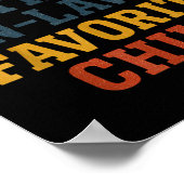 Funny Parent - Im My Mother In Laws Favorite Child ポスター (角)