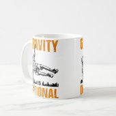 Funny Parkour Obstacle Course Design For Parkour L コーヒーマグカップ (正面左)