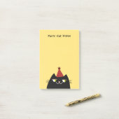 Funny Party Cat Sticky Notes Cute Kawaii ポストイット (デスク上)
