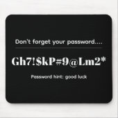 Funny Password マウスパッド (正面)
