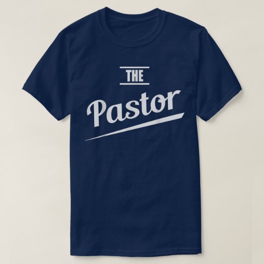 Funny Pastor Christian Priest Gift Preacher Tee Tシャツ (デザイン正面)