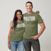 Funny Pastor Definition Gift Christian Preachers Tシャツ (ユニセックス)