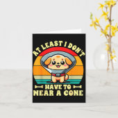 Funny Pe Injury Gift For Replacement Surgery Surge カード (黄色い花)