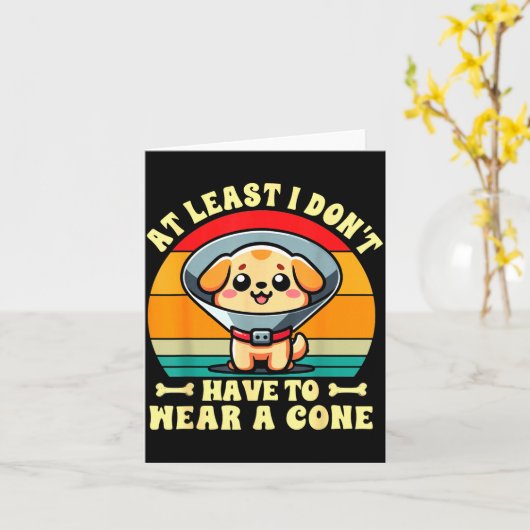 Funny Pe Injury Gift For Replacement Surgery Surge カード (黄色い花)