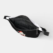 Funny Peace Hand Maltese Christmas Lights Womens M ファニーパック (見開き)