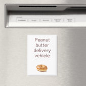 Funny Peanut Butter Refrigerator マグネット (インサイチュ (食洗機))