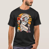 Funny Penguin Halloween Mummy Penguin Tシャツ (正面)