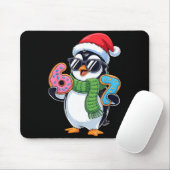 Funny Penguin Six Seven 67 Ice Cream Christmas Boy マウスパッド (マウス)