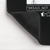 Funny People Are The Problem, Would Not Recommend  マウスパッド (コーナー)