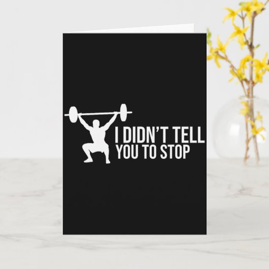 Funny Personal Trainer Saying Gift Gym Coach Train カード (黄色い花)