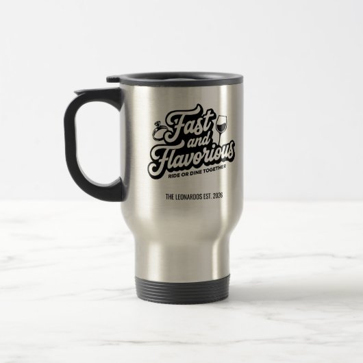 Funny Personalized 15oz Commuter Mug トラベルマグ (左)